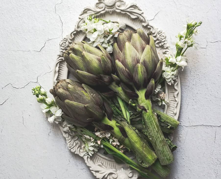 artichoke for herbal bone broth