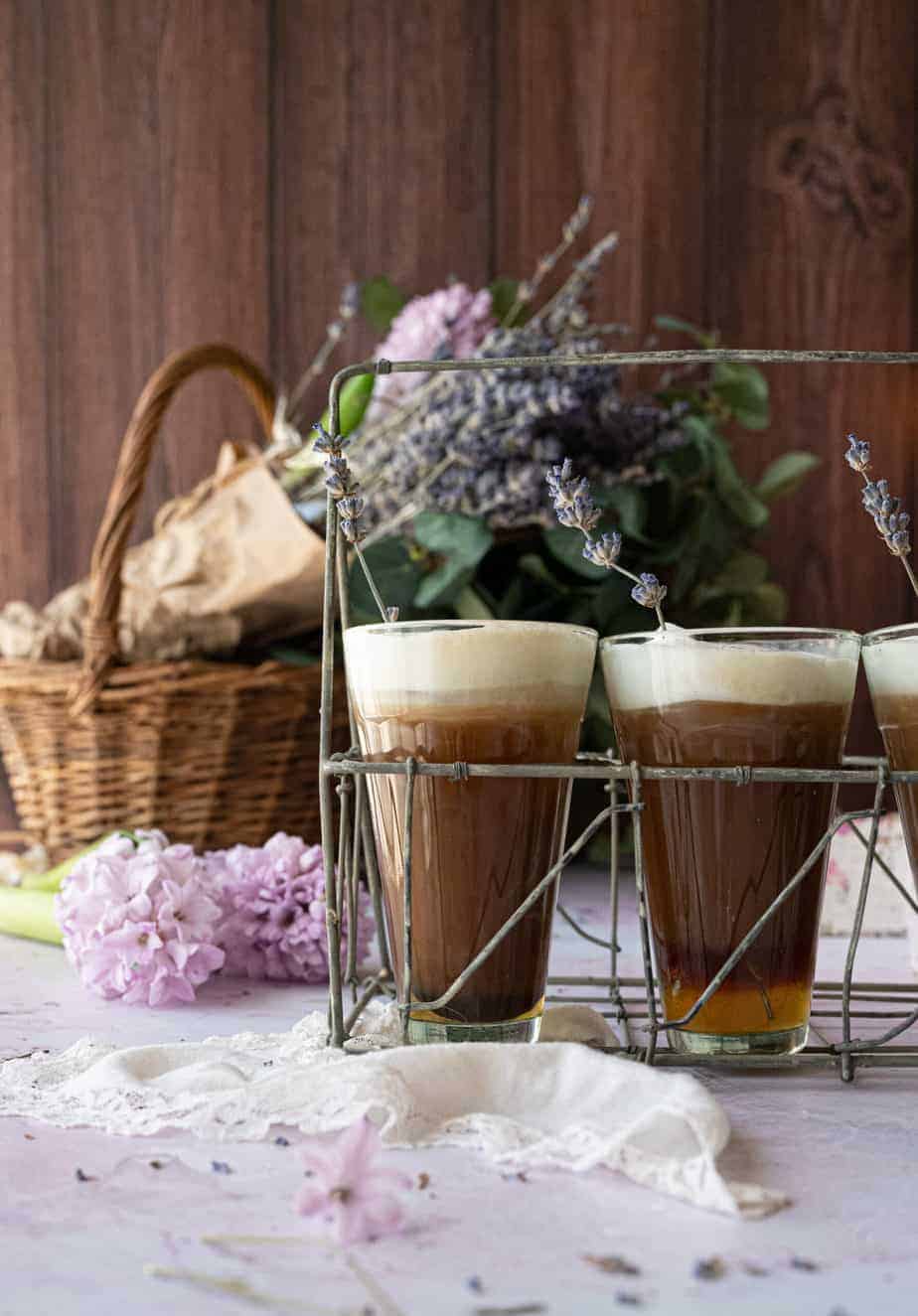 lavender honey iced latte scaled