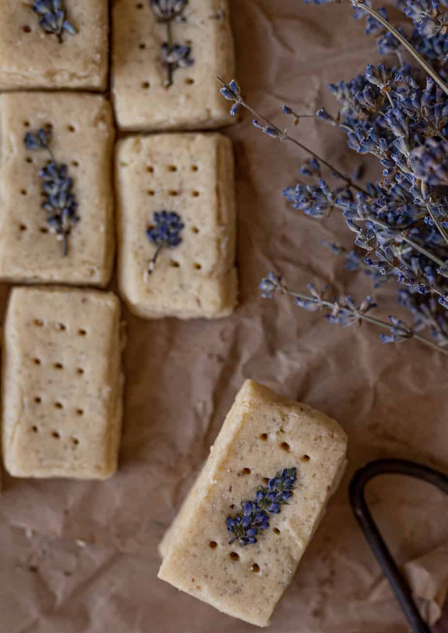 lavender shortbread cookies copy