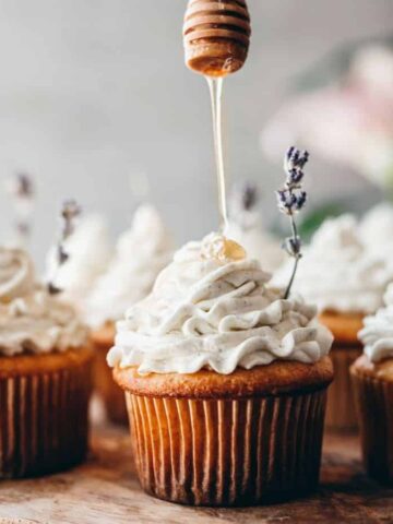 cover image lavender honey cupcake with lavender honey buttercream 1