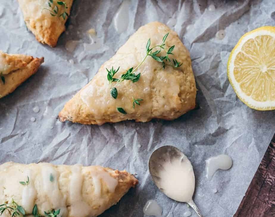 cover image lemon thyme scones