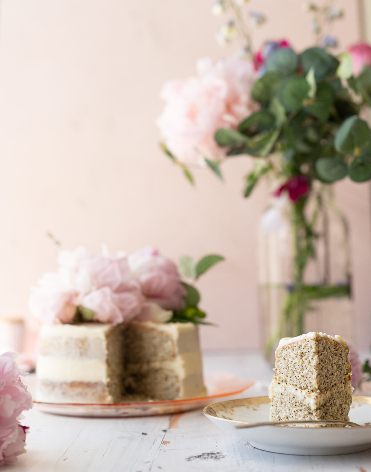 Earl Grey Lavender Cake - Frolic & Fare