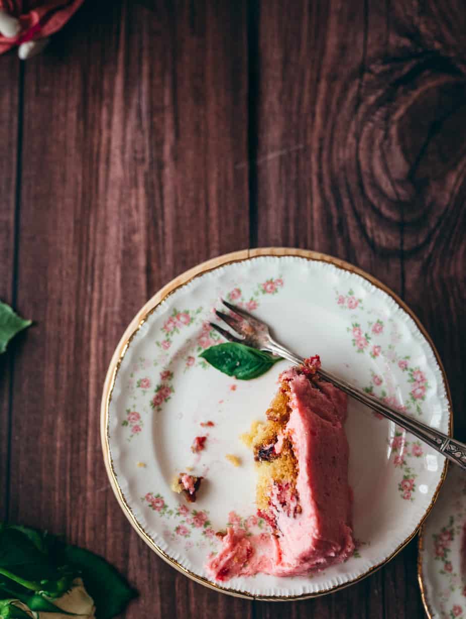 raspberry chamomile cake 2