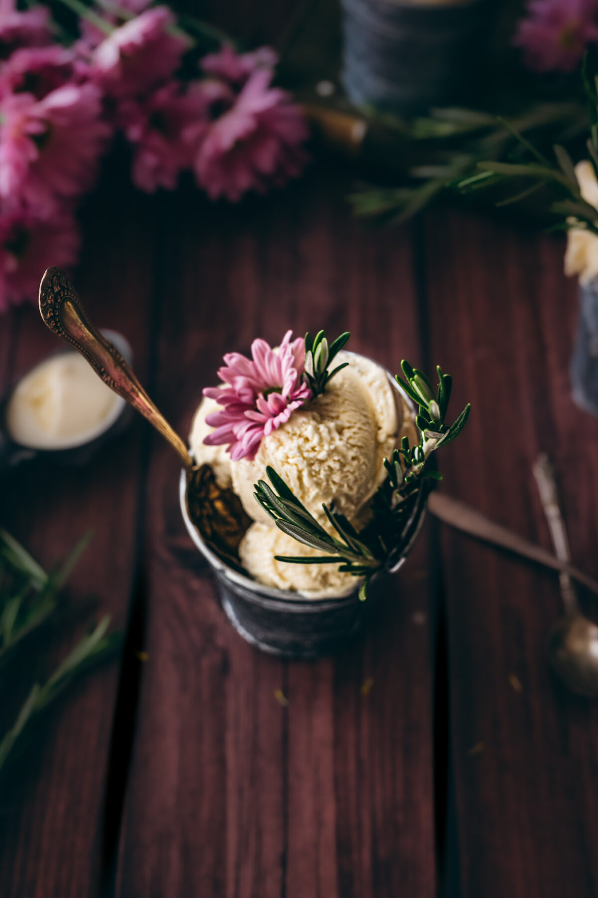 Rosemary Ice Cream Frolic & Fare