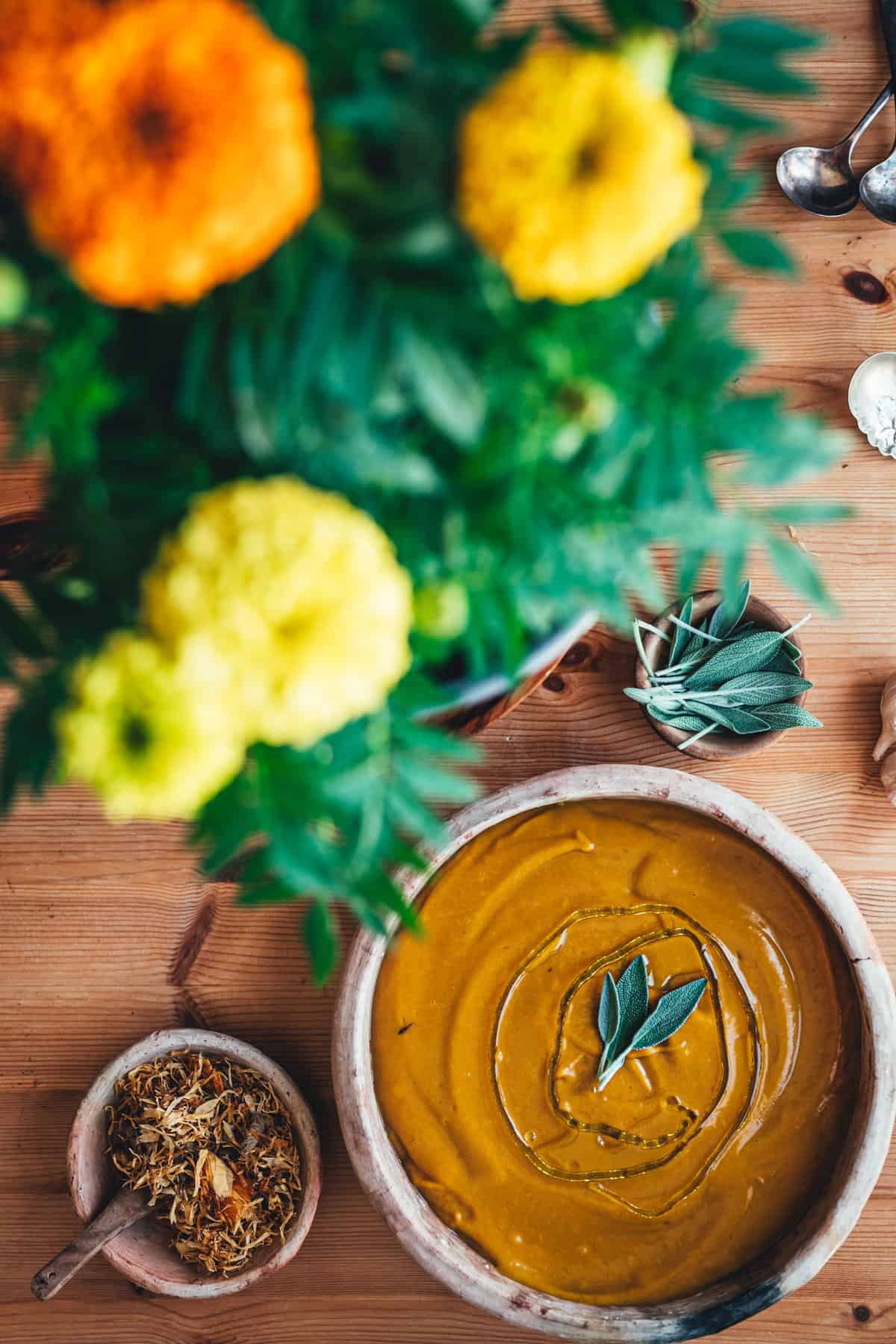 marigold soup