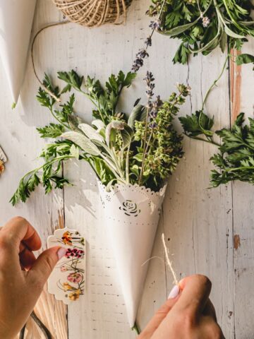 cover image herb bouquet
