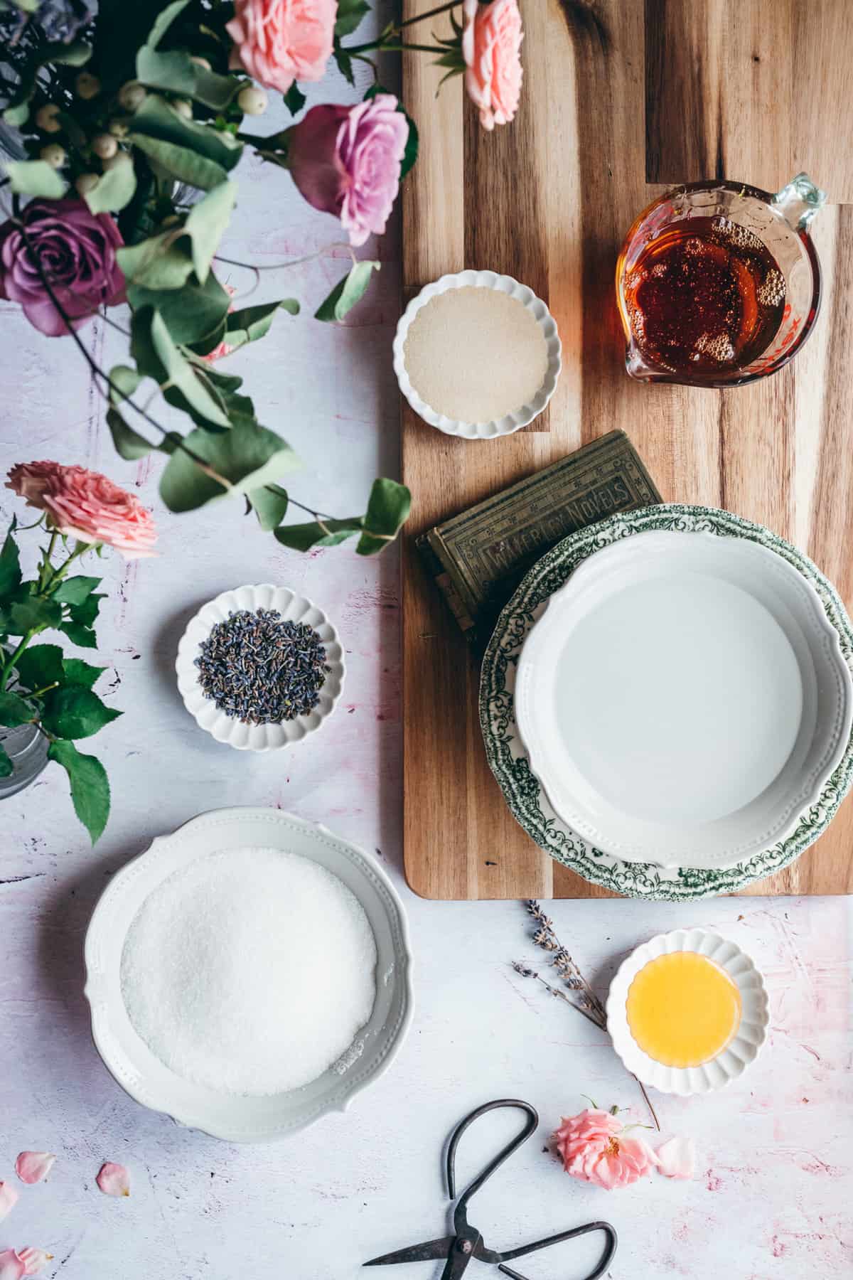 lavender honey marshmallows