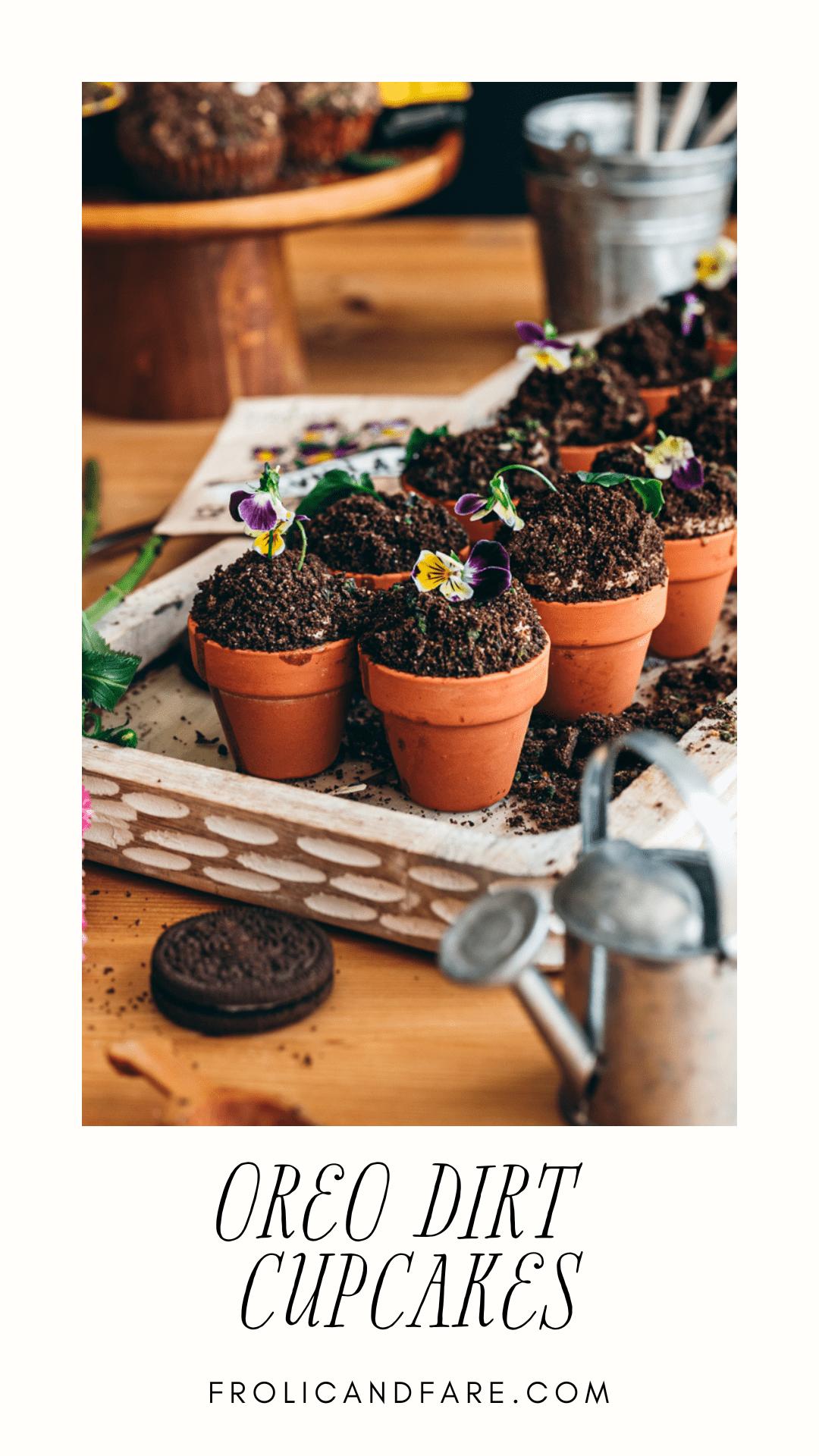 oreo dirt cupcakes