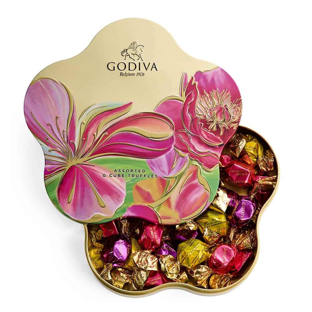 godiva truffle mothers day box spring edition