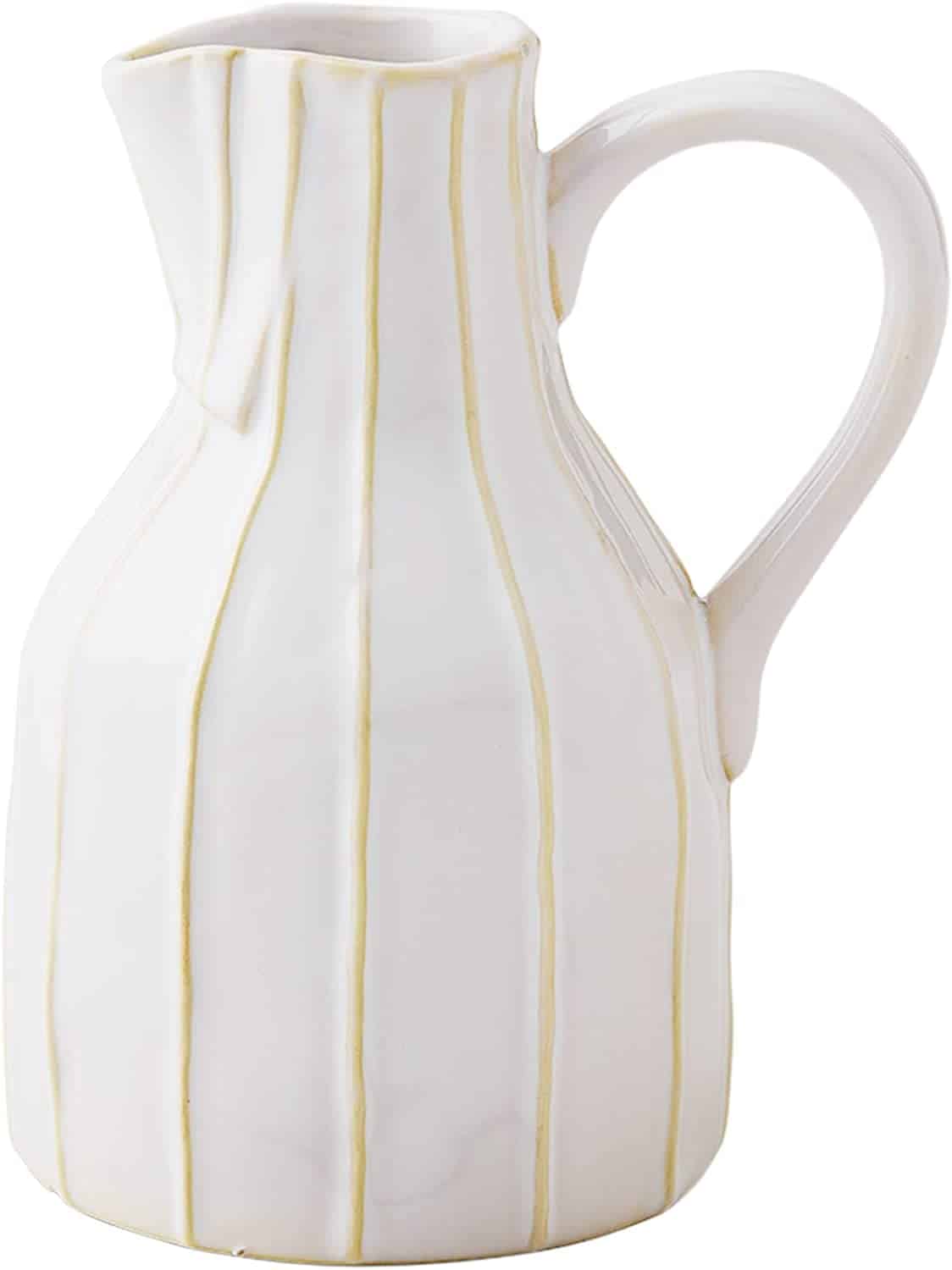 stoneware jug vase