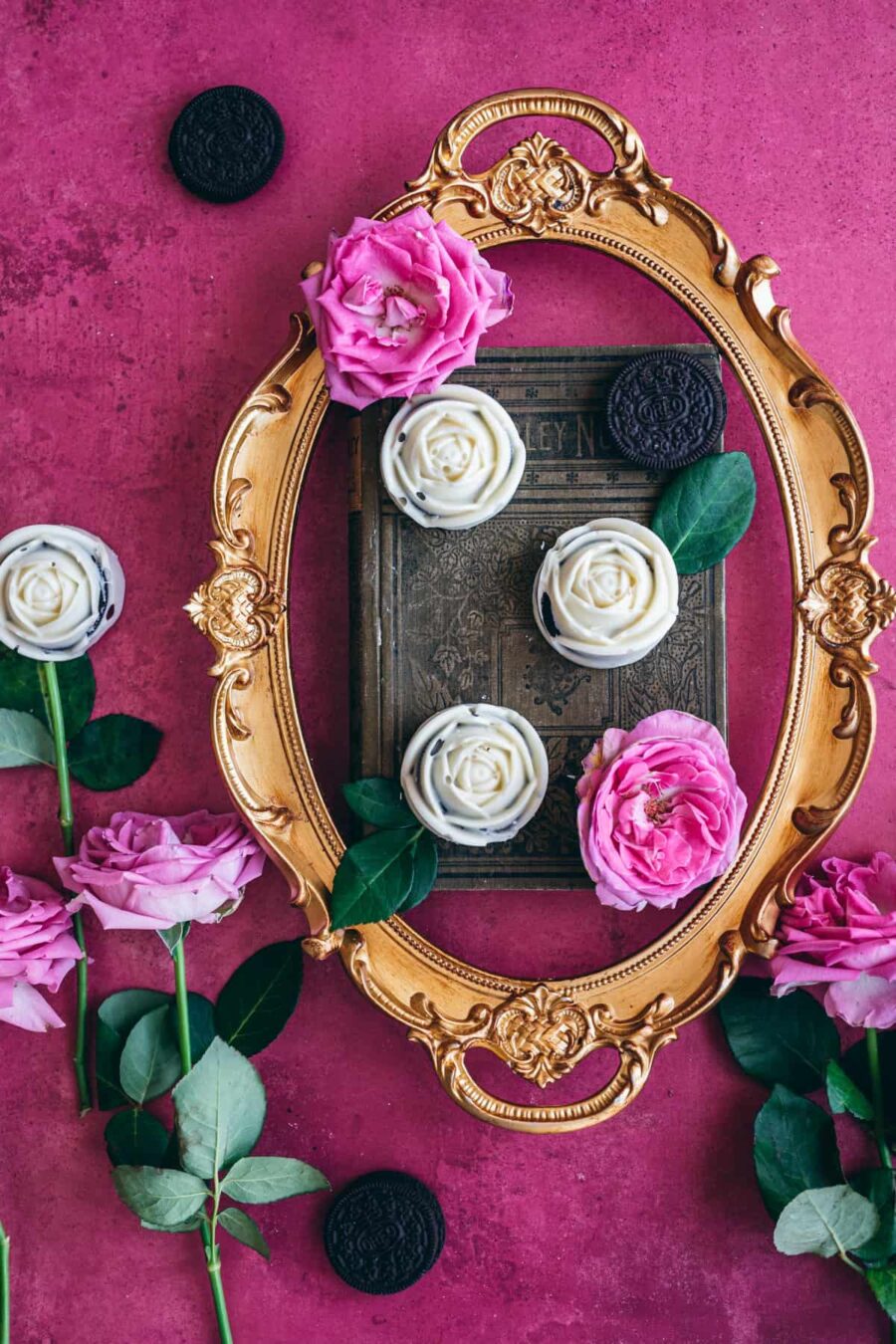 Candy Dipped Roses Chocolate Covered Oreo Roses - Frolic & Fare