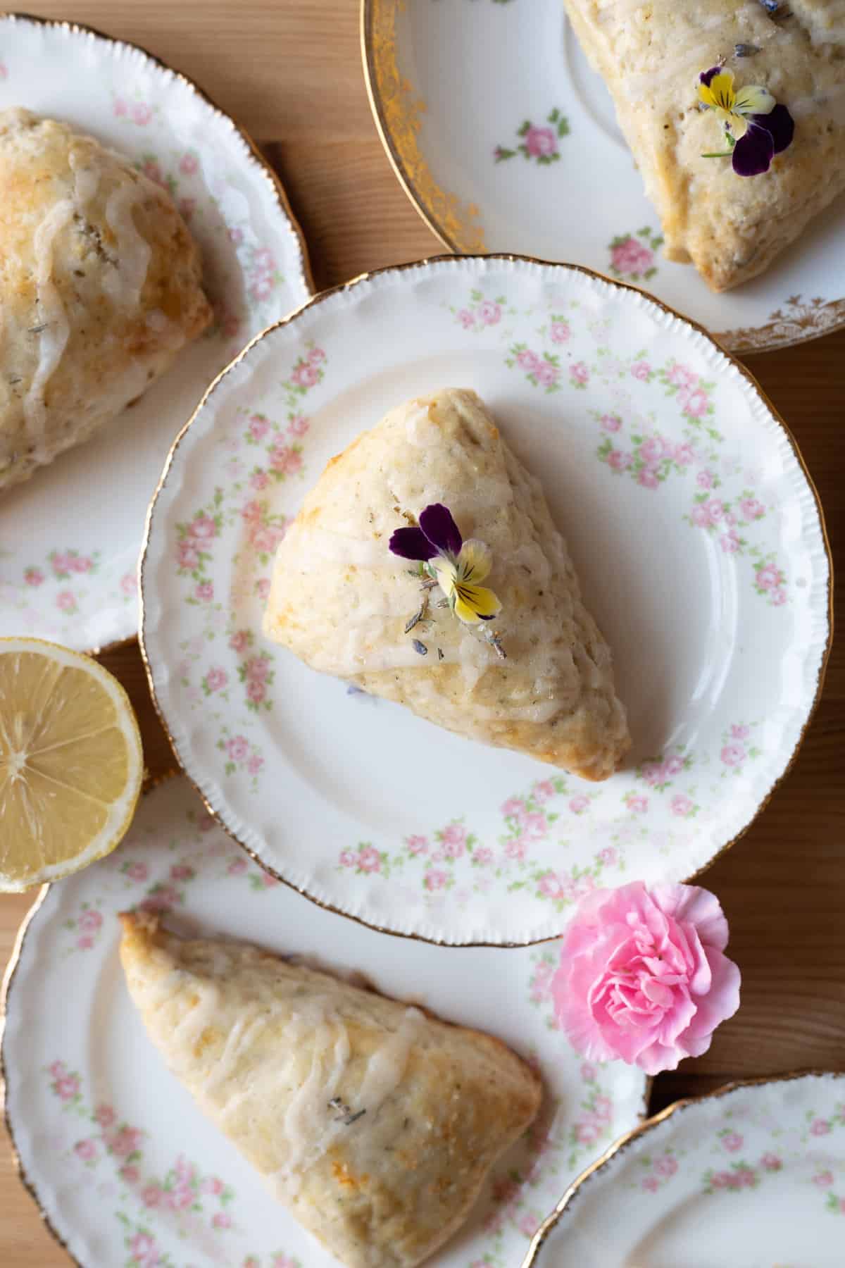 Lavender Lemon Scones