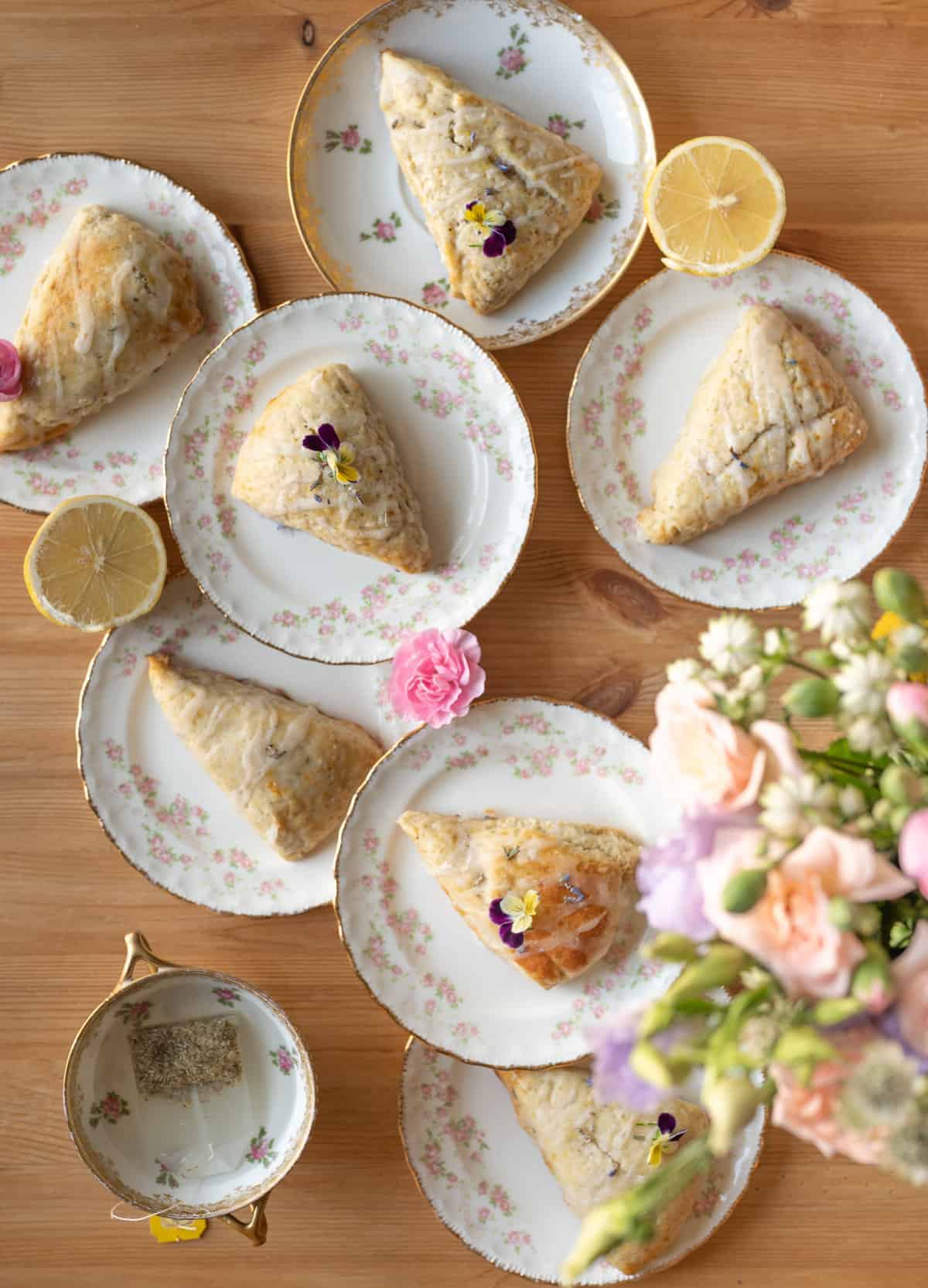 Lavender Lemon Scones