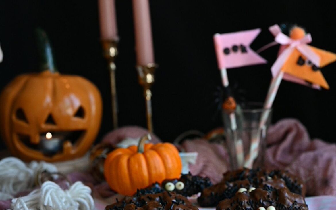 Chocolate Peanut Butter Bat Cookies