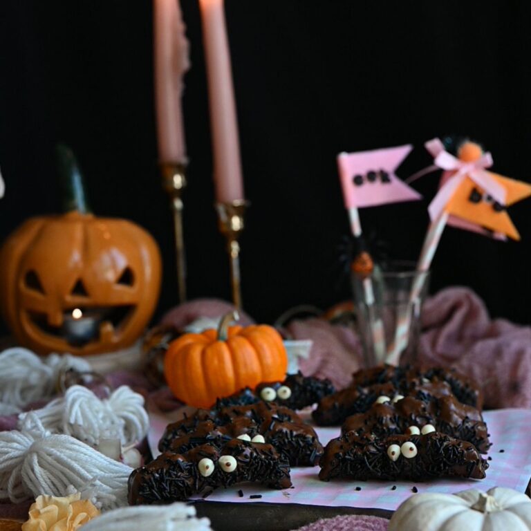 Chocolate Peanut Butter Bat Cookies