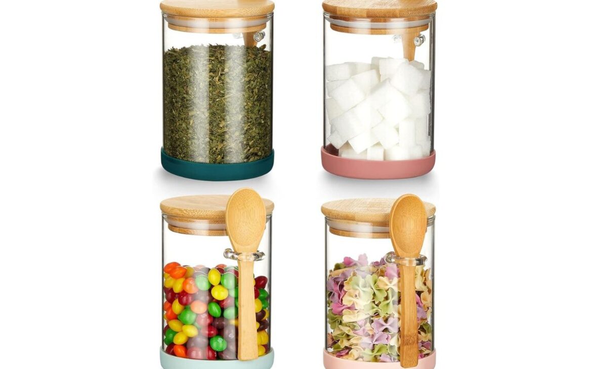 jars for candy cane peppermint sugar scrub